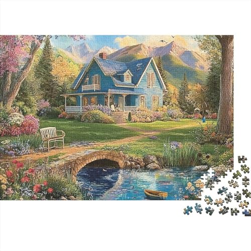 Das prächtige Schloss, pädagogisches Puzzlespiel für Erwachsene ab 12 Jahren, geeignet für Familienunterhaltung, 1000 Teile (75 x 50 cm) von CKMSMCS