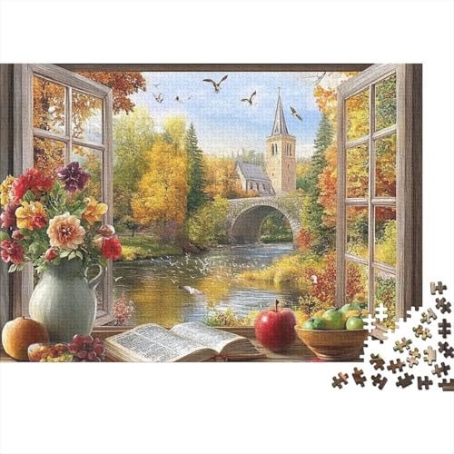Das prächtige Schloss, pädagogisches Puzzlespiel für Erwachsene ab 12 Jahren, geeignet für Familienunterhaltung, 1000 Teile (75 x 50 cm) von CKMSMCS