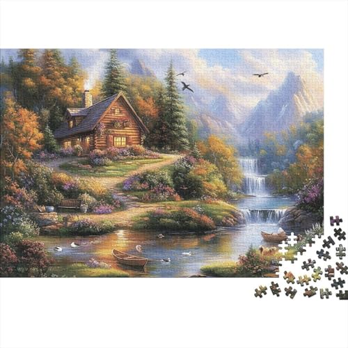 Das prächtige Schloss, pädagogisches Puzzlespiel für Erwachsene ab 12 Jahren, geeignet für Familienunterhaltung, 1000 Teile (75 x 50 cm) von CKMSMCS