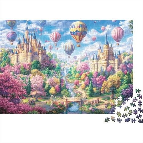 Das prächtige Schloss, pädagogisches Puzzlespiel für Erwachsene ab 12 Jahren, geeignet für Familienunterhaltung, 1000 Teile (75 x 50 cm) von CKMSMCS