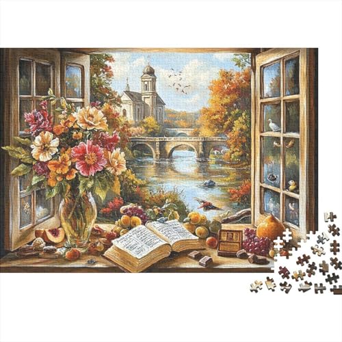 Das prächtige Schloss, pädagogisches Puzzlespiel für Erwachsene ab 12 Jahren, geeignet für Familienunterhaltung, 300 Teile (40 x 28 cm) von CKMSMCS