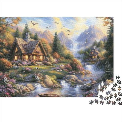 Das prächtige Schloss, pädagogisches Puzzlespiel für Erwachsene ab 12 Jahren, geeignet für Familienunterhaltung, 300 Teile (40 x 28 cm) von CKMSMCS