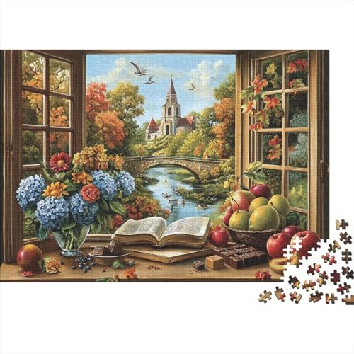 Das prächtige Schloss, pädagogisches Puzzlespiel für Erwachsene ab 12 Jahren, geeignet für Familienunterhaltung, 300 Teile (40 x 28 cm) von CKMSMCS