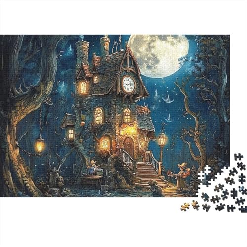 Das prächtige Schloss, pädagogisches Puzzlespiel für Erwachsene ab 12 Jahren, geeignet für Familienunterhaltung, 500 Teile (52 x 38 cm) von CKMSMCS