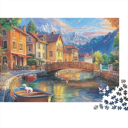 Das prächtige Schloss, pädagogisches Puzzlespiel für Erwachsene ab 12 Jahren, geeignet für Familienunterhaltung, 500 Teile (52 x 38 cm) von CKMSMCS