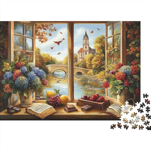 Das prächtige Schloss, pädagogisches Puzzlespiel für Erwachsene ab 12 Jahren, geeignet für Familienunterhaltung, 500 Teile (52 x 38 cm) von CKMSMCS