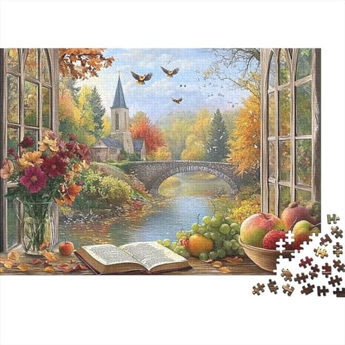 Das prächtige Schloss, pädagogisches Puzzlespiel für Erwachsene ab 12 Jahren, geeignet für Familienunterhaltung, 500 Teile (52 x 38 cm) von CKMSMCS