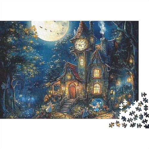 Das prächtige Schloss, pädagogisches Puzzlespiel für Erwachsene ab 12 Jahren, geeignet für Familienunterhaltung, 500 Teile (52 x 38 cm) von CKMSMCS