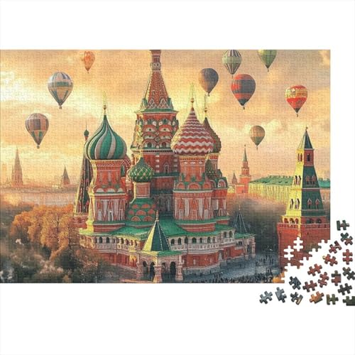 Das prächtige Schloss, unterhaltsame und lehrreiche Familienspiele, geeignet für Kinder und Erwachsene, hoher Schwierigkeitsgrad, 1000 Teile (75 x 50 cm) von CKMSMCS