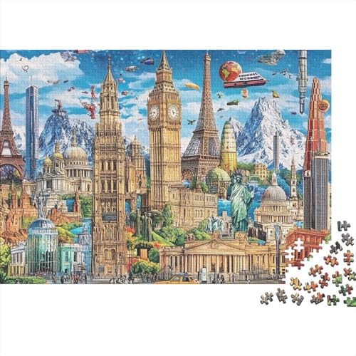 Das prächtige Schloss. EIN äußerst kreatives Spiel mit hohem Schwierigkeitsgrad. Geeignet für Jugendliche und Erwachsene. 500 Teile (52 x 38 cm). von CKMSMCS
