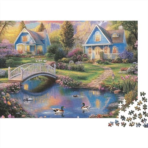 Das prächtige Schloss. EIN einzigartiges und kreatives Spiel, das herausfordernd und unterhaltsam ist. 1000 Teile (75 x 50 cm) von CKMSMCS