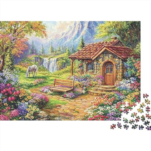 Das prächtige Schloss. EIN einzigartiges und kreatives Spiel, das herausfordernd und unterhaltsam ist. 300 Teile (40 x 28 cm) von CKMSMCS