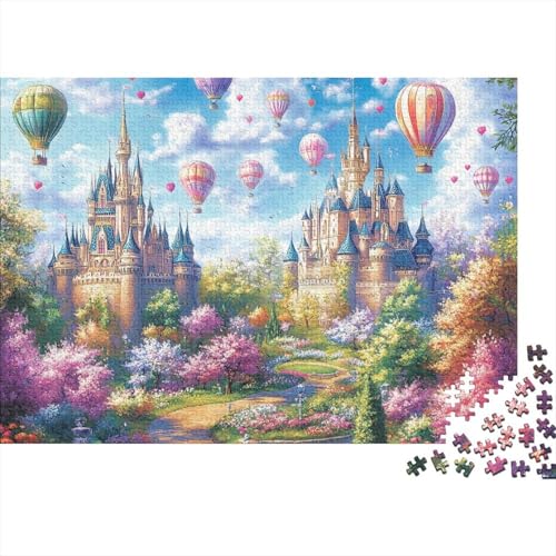 Das prächtige Schloss. EIN einzigartiges und kreatives Spiel, das herausfordernd und unterhaltsam ist. 300 Teile (40 x 28 cm) von CKMSMCS