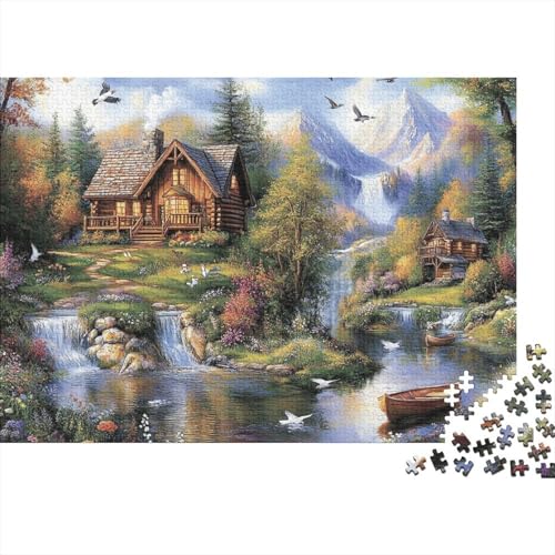 Das prächtige Schloss. EIN einzigartiges und kreatives Spiel, das herausfordernd und unterhaltsam ist. 300 Teile (40 x 28 cm) von CKMSMCS