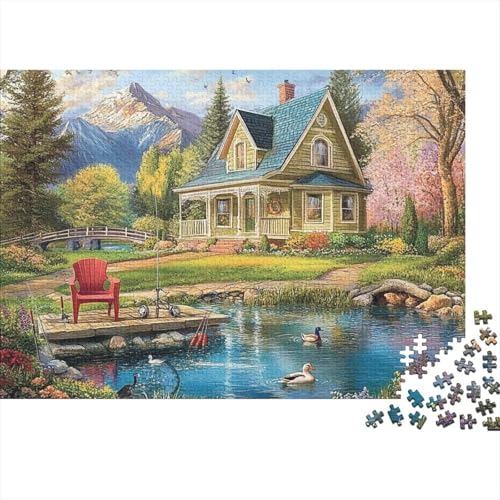 Das prächtige Schloss. EIN einzigartiges und kreatives Spiel, das herausfordernd und unterhaltsam ist. 300 Teile (40 x 28 cm) von CKMSMCS