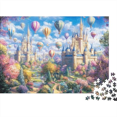 Das prächtige Schloss. EIN einzigartiges und kreatives Spiel, das herausfordernd und unterhaltsam ist. 500 Teile (52 x 38 cm) von CKMSMCS