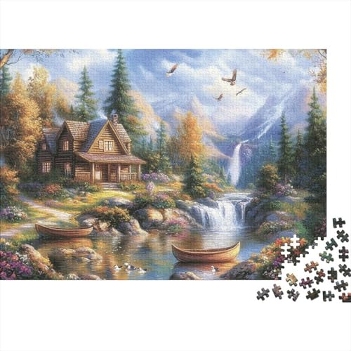 Das prächtige Schloss. EIN einzigartiges und kreatives Spiel, das herausfordernd und unterhaltsam ist. 500 Teile (52 x 38 cm) von CKMSMCS