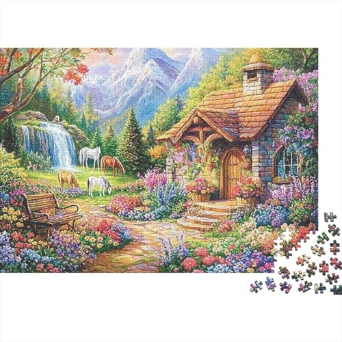 Das prächtige Schloss. EIN einzigartiges und kreatives Spiel, das herausfordernd und unterhaltsam ist. 500 Teile (52 x 38 cm) von CKMSMCS