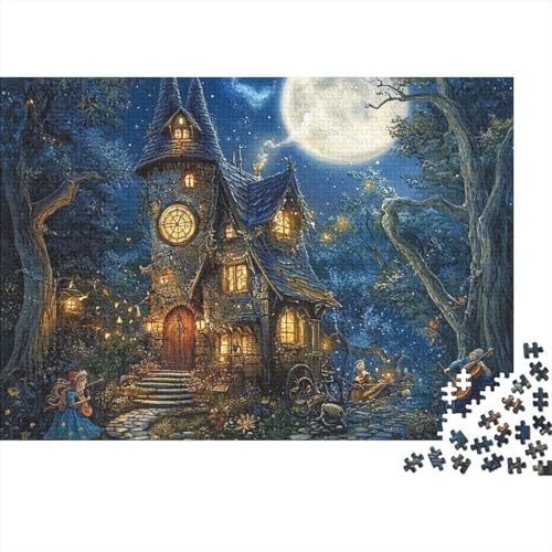 Das prächtige Schloss. EIN einzigartiges und kreatives Spiel, das herausfordernd und unterhaltsam ist. 500 Teile (52 x 38 cm) von CKMSMCS