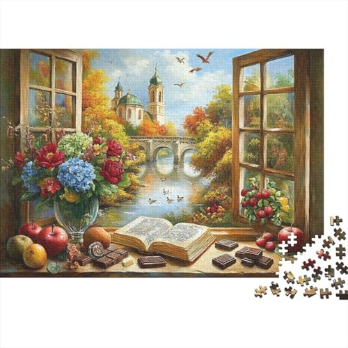 Das prächtige Schloss. EIN lustiges Familienspiel, geeignet für Erwachsene, Jugendliche und Kinder mit hohem Schwierigkeitsgrad. 1000 Teile (75 x 50 cm) von CKMSMCS