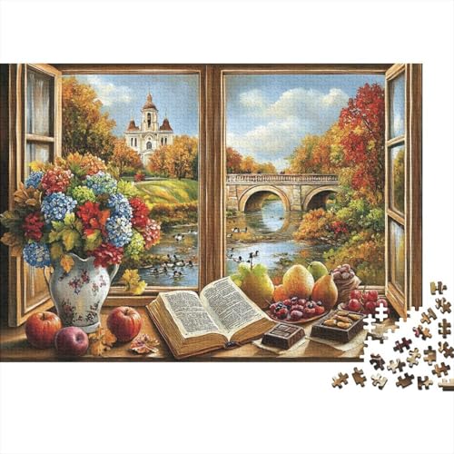Das prächtige Schloss. EIN lustiges Familienspiel, geeignet für Erwachsene, Jugendliche und Kinder mit hohem Schwierigkeitsgrad. 500 Teile (52 x 38 cm) von CKMSMCS
