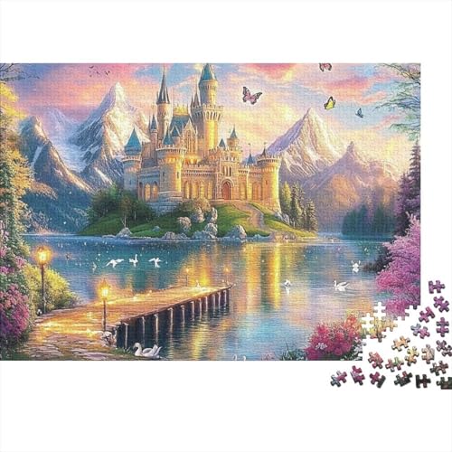Das prächtige Schloss. EIN lustiges Familienspiel für Erwachsene, Jugendliche und Kinder. Extrem schwierig zu vervollständigen. 300 Teile (40 x 28 cm). von CKMSMCS
