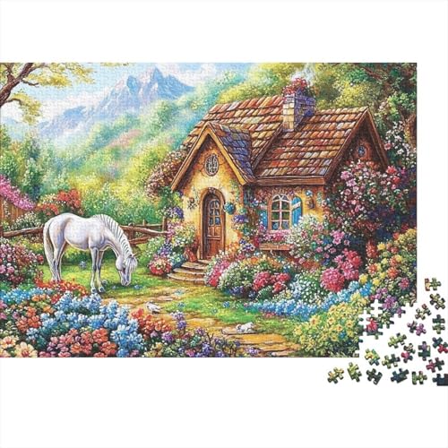 Das prächtige Schloss. EIN lustiges Familienspiel für Erwachsene, Jugendliche und Kinder. Extrem schwierig zu vervollständigen. 500 Teile (52 x 38 cm). von CKMSMCS