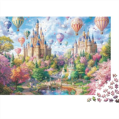 Das prächtige Schloss. Geeignet für Erwachsene und Kinder. Kreatives Spiel. Extrem schwierig. Anspruchsvoll zu vervollständigen. 500 Teile (52 x 38 cm). von CKMSMCS