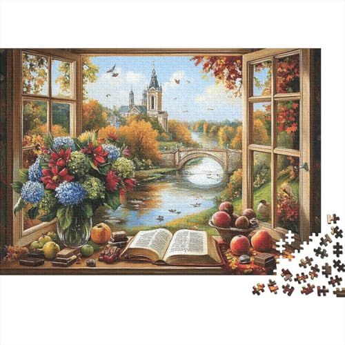 Das prächtige Schloss. Geeignet für Familienunterhaltung. Geeignet als Geschenk. Sehr anspruchsvoll. Interessant. 1000 Teile (75 x 50 cm). von CKMSMCS