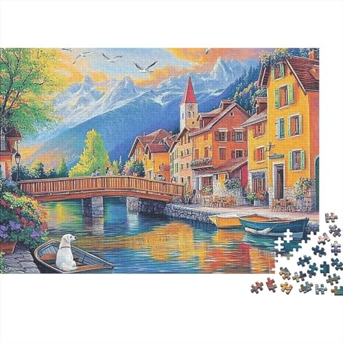 Das prächtige Schloss. Lernspiele für Erwachsene und Kinder Freunde und Familie. 1000 Teile (75 x 50 cm). von CKMSMCS