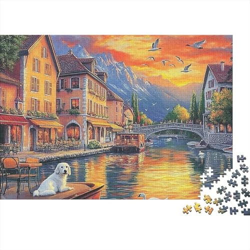 Das prächtige Schloss. Lernspiele für Erwachsene und Kinder Freunde und Familie. 1000 Teile (75 x 50 cm). von CKMSMCS