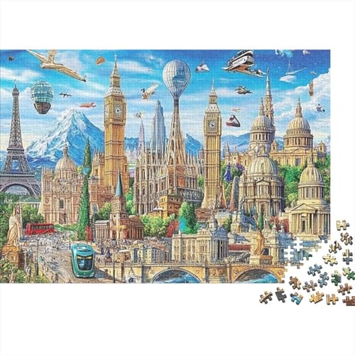 Das prächtige Schloss. Lernspiele für Erwachsene und Kinder Freunde und Familie. 300 Teile (40 x 28 cm). von CKMSMCS