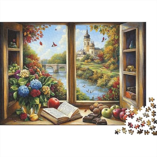 Das prächtige Schloss. Lernspiele für Erwachsene und Kinder Freunde und Familie. 500 Teile (52 x 38 cm). von CKMSMCS