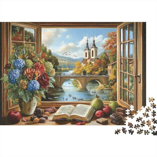 Das prächtige Schloss. Lernspiele für Erwachsene und Kinder Freunde und Familie. 500 Teile (52 x 38 cm). von CKMSMCS