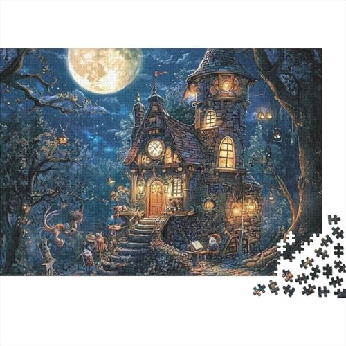 Das prächtige Schloss. Lernspiele für Erwachsene und Kinder Freunde und Familie. 500 Teile (52 x 38 cm). von CKMSMCS