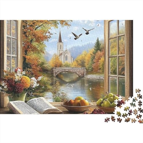 Das prächtige Schloss. Lernspiele für Erwachsene und Kinder Freunde und Familie. 500 Teile (52 x 38 cm). von CKMSMCS