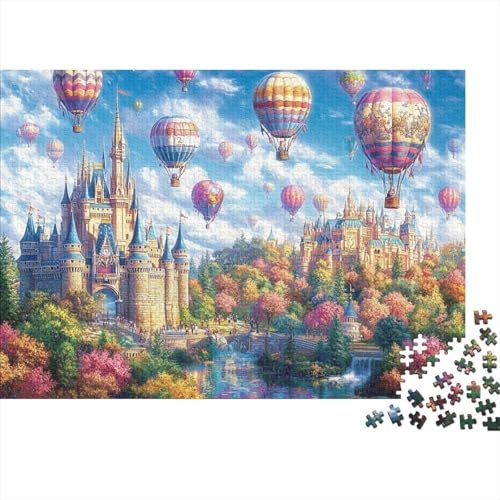 Das prächtige Schloss. Lernspiele für Erwachsene und Kinder Freunde und Familie. 500 Teile (52 x 38 cm). von CKMSMCS