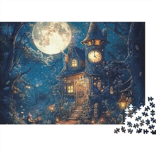 Das prächtige Schloss. Lernspiele für Kinder ab 14 Jahren. Familienunterhaltung. Herausforderungen mit hohem Schwierigkeitsgrad. 1000 Teile (75 x 50 cm). von CKMSMCS