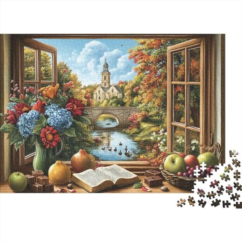 Das prächtige Schloss. Lernspiele für Kinder ab 14 Jahren. Familienunterhaltung. Herausforderungen mit hohem Schwierigkeitsgrad. 1000 Teile (75 x 50 cm). von CKMSMCS