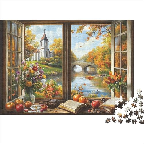 Das prächtige Schloss. Lernspiele für Kinder ab 14 Jahren. Familienunterhaltung. Herausforderungen mit hohem Schwierigkeitsgrad. 1000 Teile (75 x 50 cm). von CKMSMCS