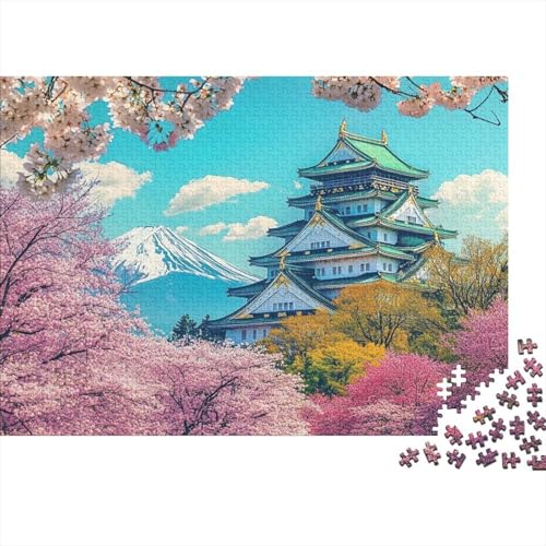 Das prächtige Schloss. Lernspiele für Kinder ab 14 Jahren. Familienunterhaltung. Herausforderungen mit hohem Schwierigkeitsgrad. 1000 Teile (75 x 50 cm). von CKMSMCS