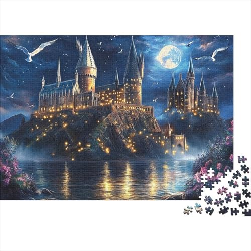 Das prächtige Schloss. Lernspiele für Kinder ab 14 Jahren. Familienunterhaltung. Herausforderungen mit hohem Schwierigkeitsgrad. 1000 Teile (75 x 50 cm). von CKMSMCS