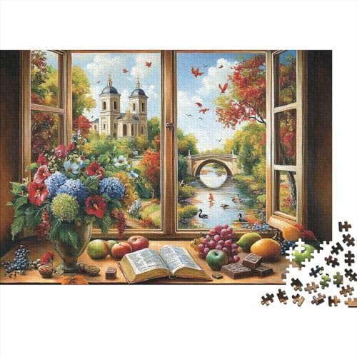 Das prächtige Schloss. Lernspiele für Kinder ab 14 Jahren. Familienunterhaltung. Herausforderungen mit hohem Schwierigkeitsgrad. 1000 Teile (75 x 50 cm). von CKMSMCS