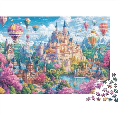 Das prächtige Schloss. Lernspiele für Kinder ab 14 Jahren. Familienunterhaltung. Herausforderungen mit hohem Schwierigkeitsgrad. 300 Teile (40 x 28 cm). von CKMSMCS