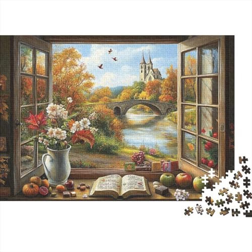 Das prächtige Schloss. Lernspiele für Kinder ab 14 Jahren. Familienunterhaltung. Herausforderungen mit hohem Schwierigkeitsgrad. 500 Teile (52 x 38 cm). von CKMSMCS