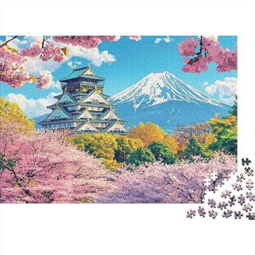 Das prächtige Schloss. Lernspiele für Kinder ab 14 Jahren. Familienunterhaltung. Herausforderungen mit hohem Schwierigkeitsgrad. 500 Teile (52 x 38 cm). von CKMSMCS