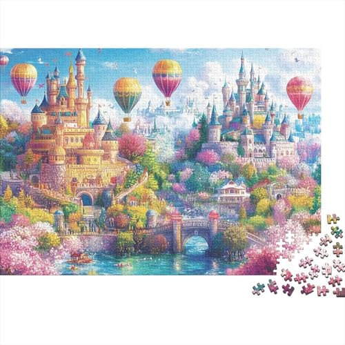 Das prächtige Schloss. Lustiges Lernspiel für die ganze Familie. Hoher Schwierigkeitsgrad, Aber Nicht langweilig. 500 Teile (52 x 38 cm). von CKMSMCS