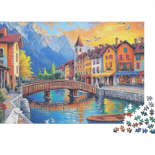 Das prächtige Schloss. Pädagogisches Puzzlespiel für Jugendliche und Erwachsene. Cool und unterhaltsam. Super herausfordernd. 300 Teile (40 x 28 cm). von CKMSMCS
