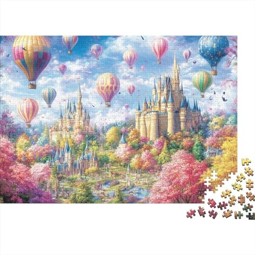Das prächtige Schloss. Pädagogisches Puzzlespiel für Jugendliche und Erwachsene. Cool und unterhaltsam. Super herausfordernd. 500 Teile (52 x 38 cm). von CKMSMCS