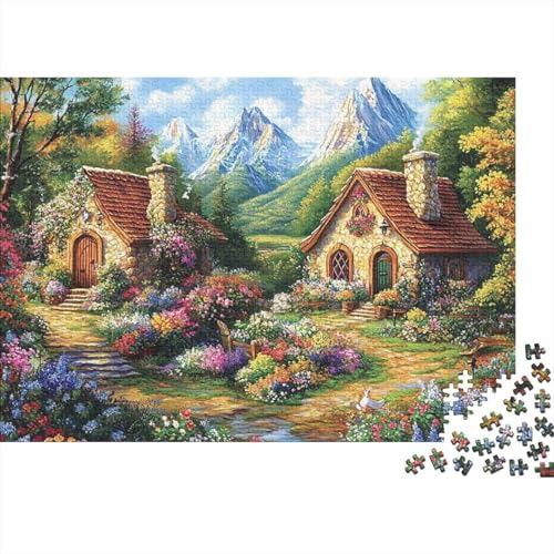 Das prächtige Schloss. Pädagogisches Puzzlespiel für Jugendliche und Erwachsene. Cool und unterhaltsam. Super herausfordernd. 500 Teile (52 x 38 cm). von CKMSMCS